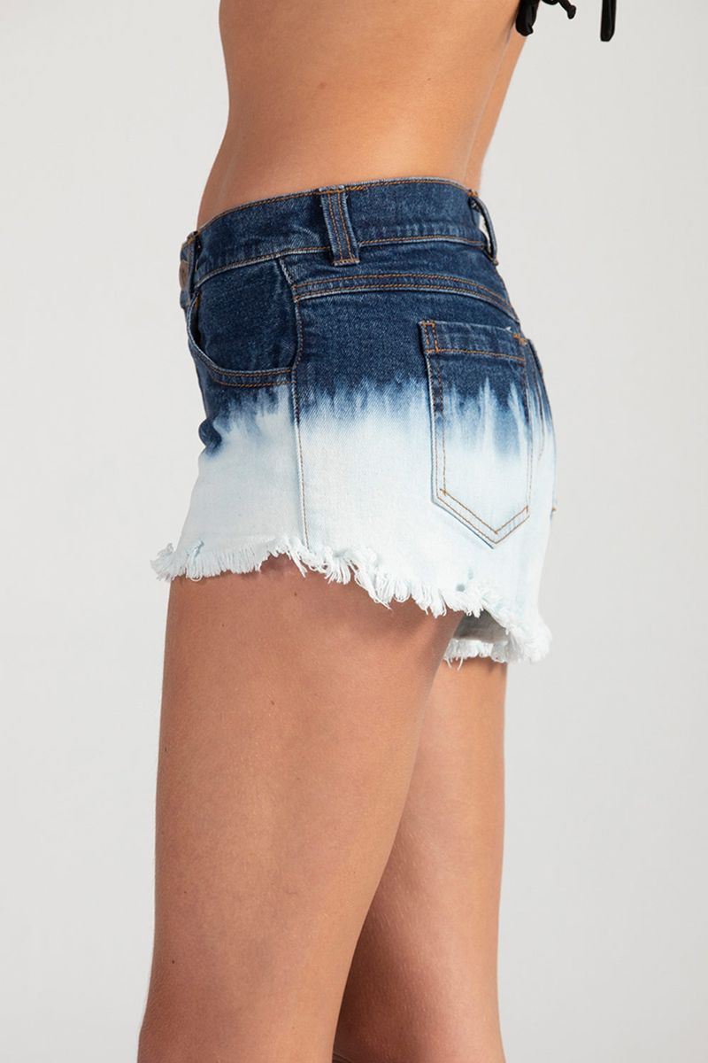 Short-para-playa-Bowie-Degrade-para-mujer-Lateral
