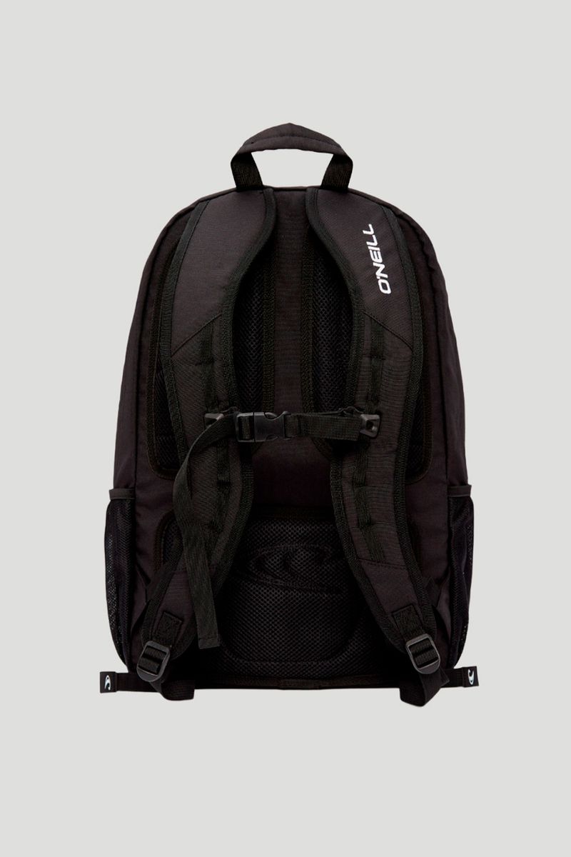 Morral-de-Playa-Boarder-color-negro-de-espaldas