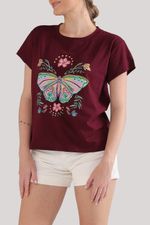 camiseta-mujer-vinotinto|Ropa-y-accesorios-para-playa|Surf|Oneill-Colombia