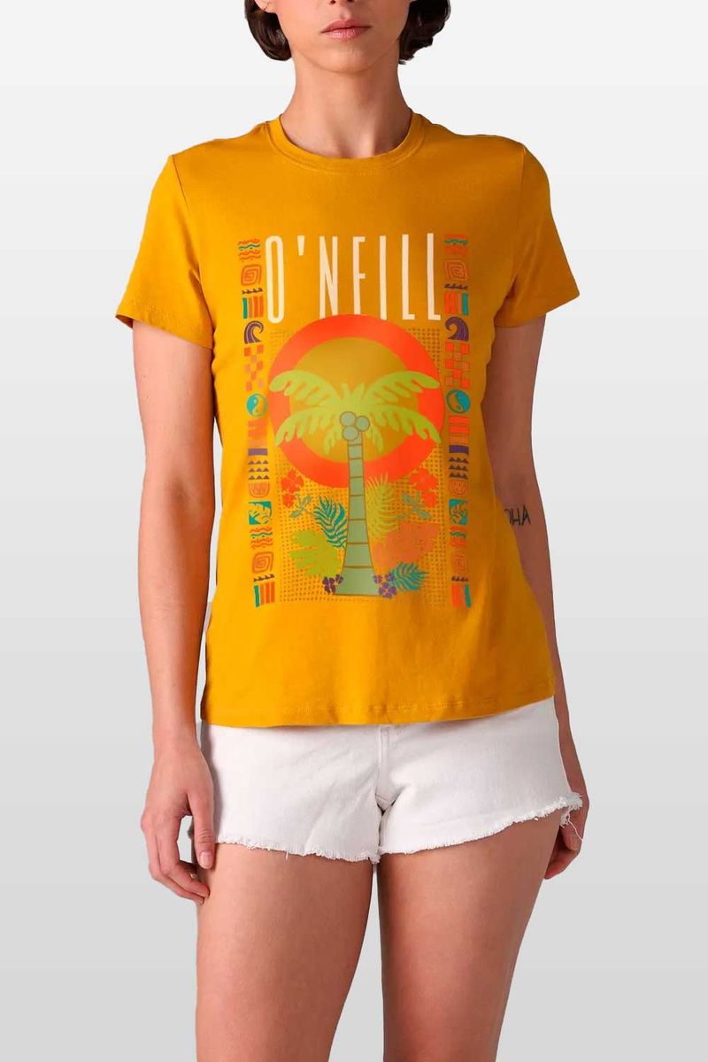 CamisetasDamaFemeninoAmarilloRopayaccesoriosparaplayaOneillColombia