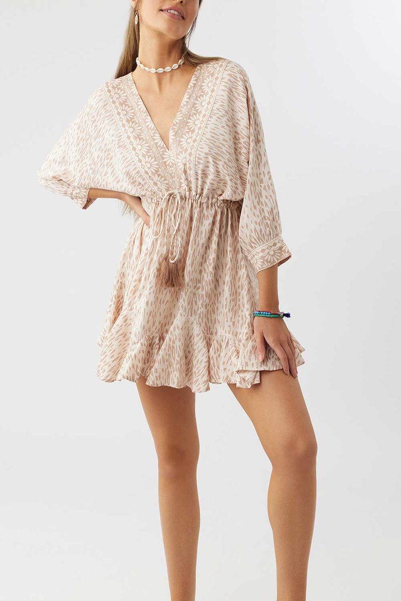 Vestidos-Mujer-Cafe-claro|Ropa-y-accesorios-para-playa|Oneill-Colombia
