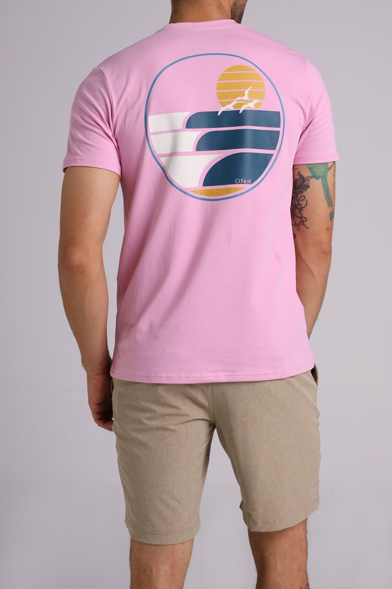 Camiseta-Hombre-Rosado|Ropa-y-accesorios-para-playa|Oneill-Colombia