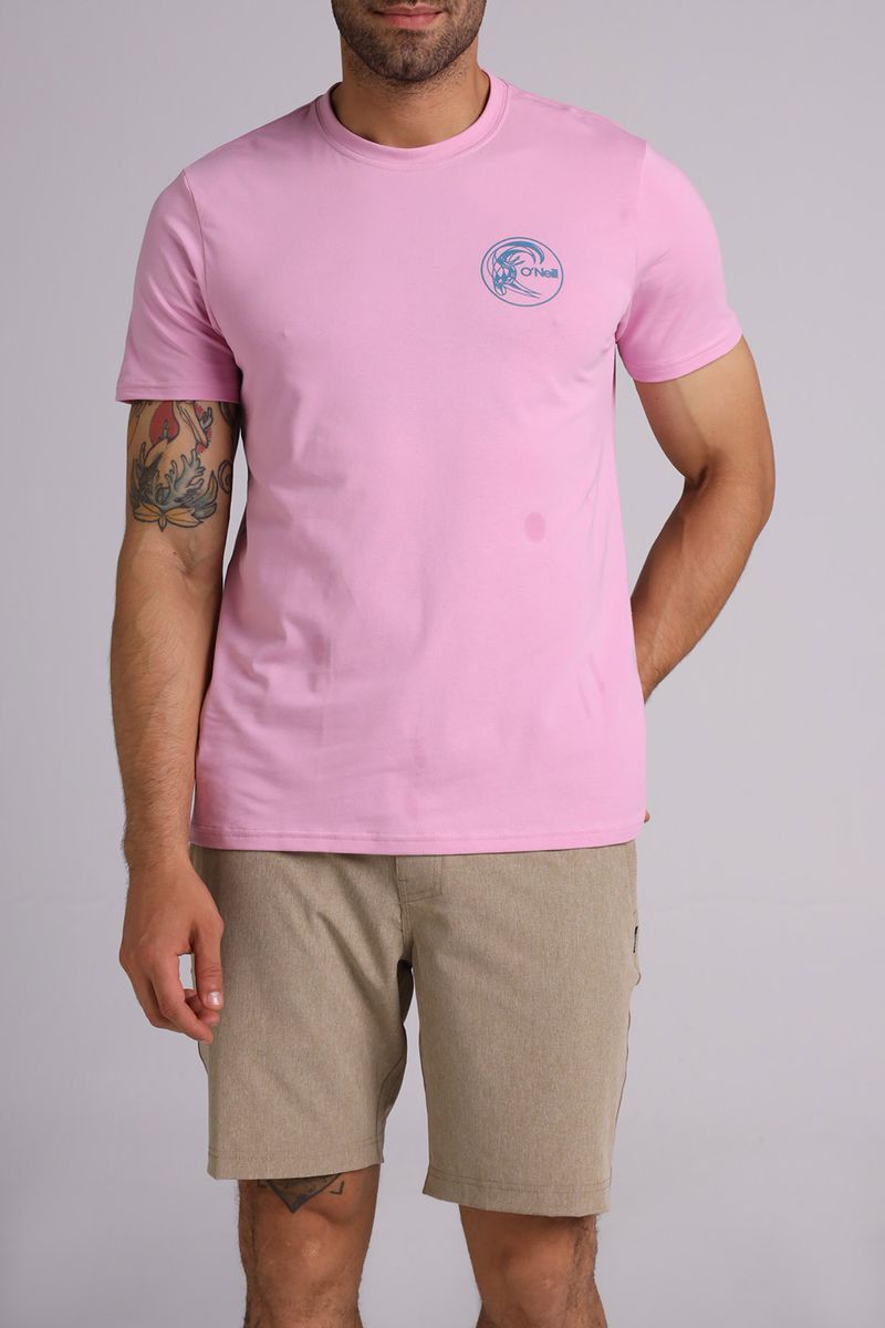 Camiseta-Hombre-Rosado|Ropa-y-accesorios-para-playa|Oneill-Colombia