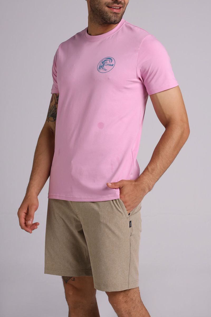 Camiseta-Hombre-Rosado|Ropa-y-accesorios-para-playa|Oneill-Colombia