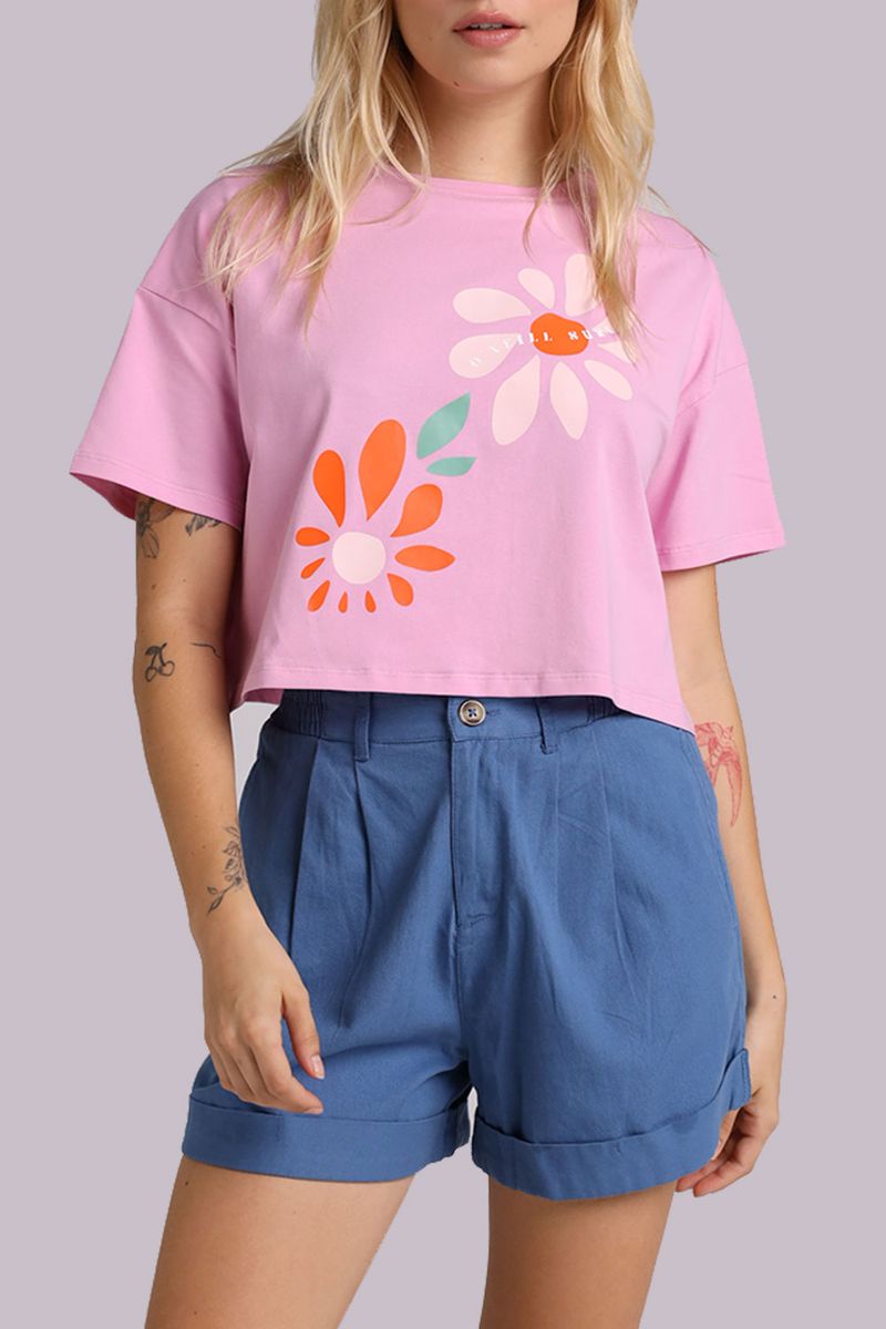 Camiseta-Mujer-Rosado|ropa-y-accesorios-para-nadar|Oneill|Colombia