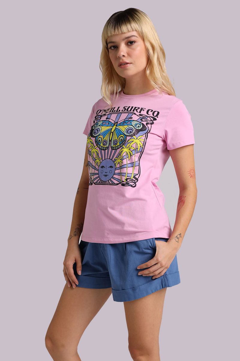 Camiseta-Mujer-Rosado|ropa-y-accesorios-para-nadar|Oneill|Colombia