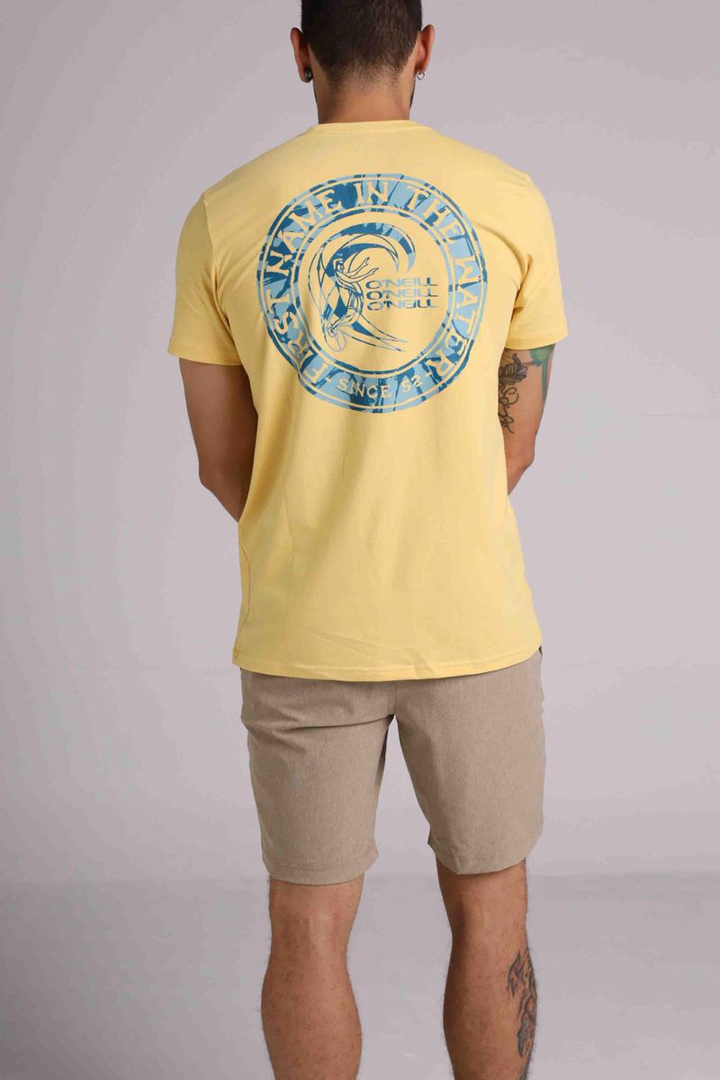 Camiseta-Algodon-Hombre-Amarillo|ropa-y-accesorios-para-nadar|Oneill|Colombia