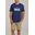 Camiseta Manga Corta Standard Fit Skipper Azul Hombre
