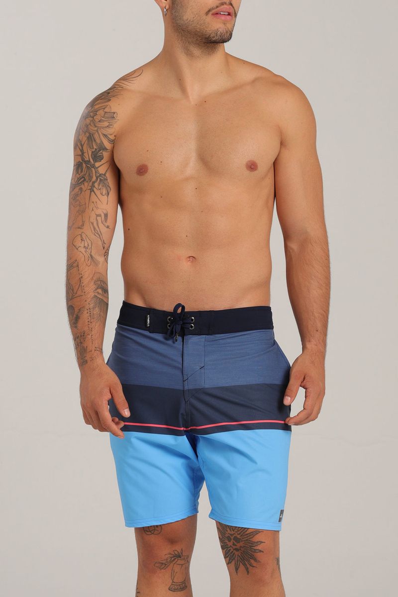 Pantaloneta Navy 19 Pulgadas Multicolor Hombre