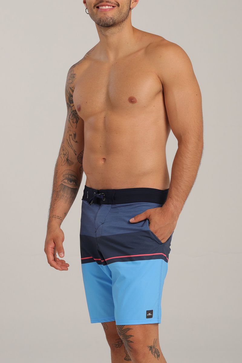 Pantaloneta Navy 19 Pulgadas Multicolor Hombre