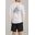 Camiseta Manga Larga Standard Fit Wind Swell Blanco Hombre