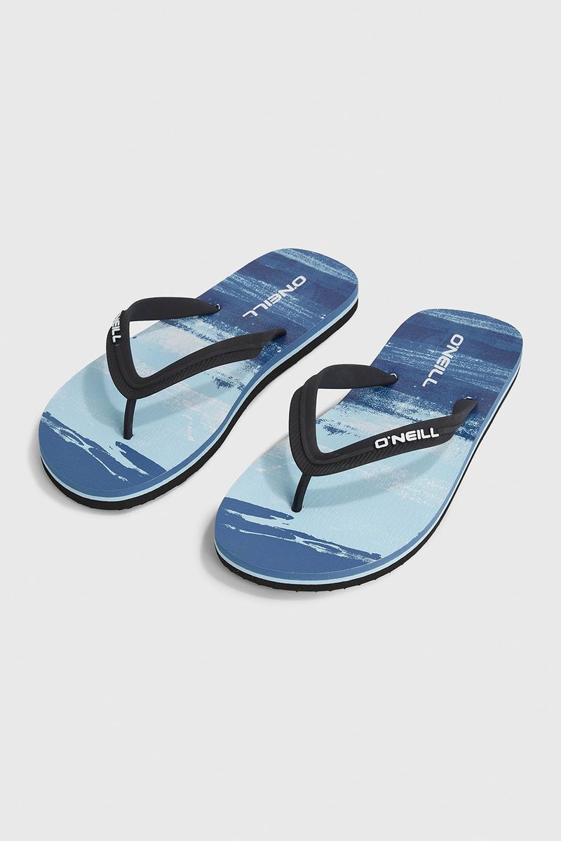 Sandalias Profile Graphic Azul Hombre