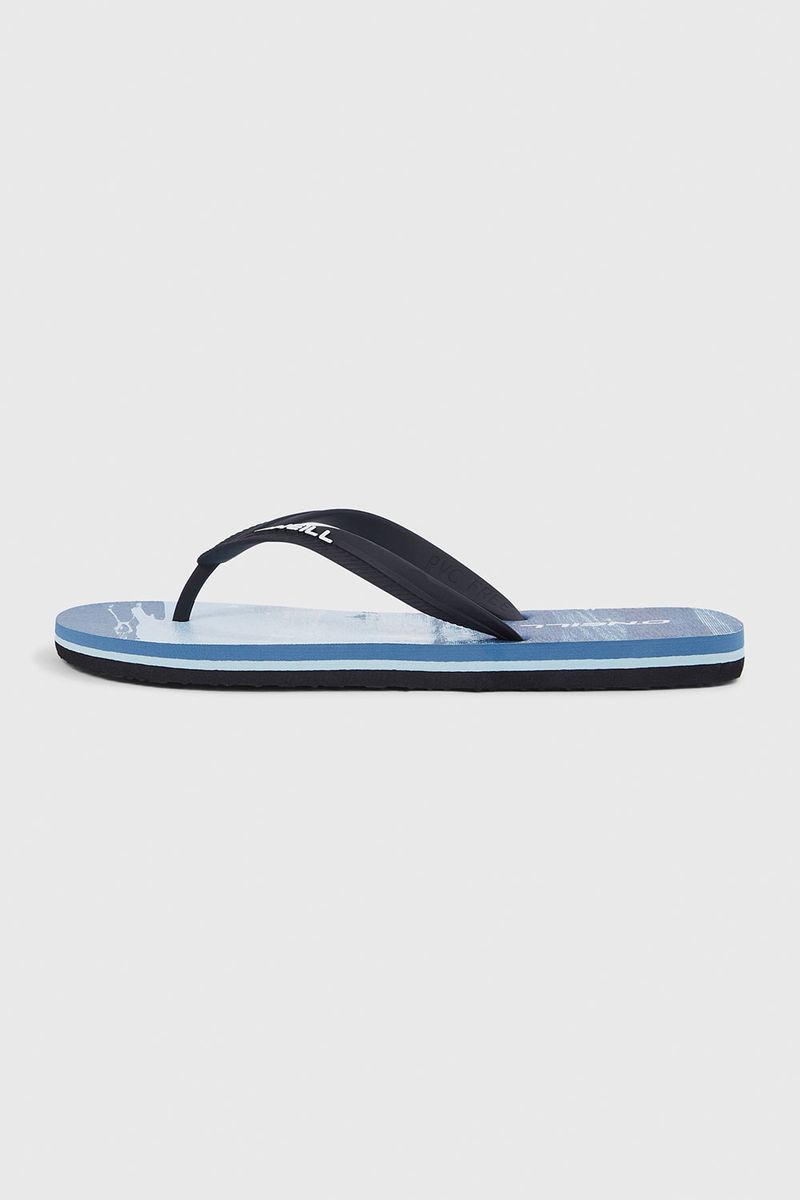 Sandalias Profile Graphic Azul Hombre