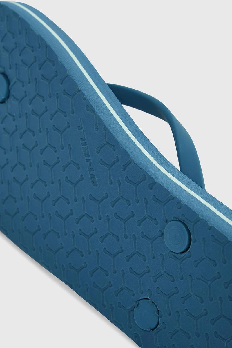 Sandalias Profile Logo Azul Mujer