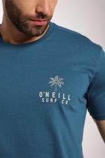 Camiseta Manga Corta Standard Fit Puzzle Pieces Azul Hombre