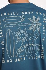 Camiseta Manga Corta Standard Fit Puzzle Pieces Azul Hombre