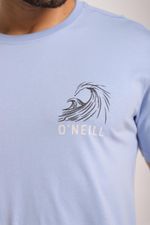 Camiseta Manga Corta Standard Fit The Breaks Azul Hombre