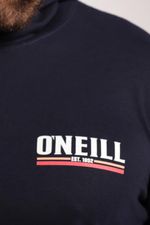 Camiseta Manga Larga Hoodie Standard Fit Sun Supply Azul Hombre