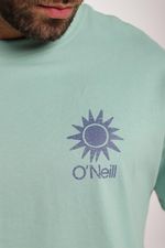 Camiseta Manga Corta Relax Fit Og Block Verde Hombre