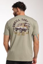 Camiseta Manga Corta Standard Fit Axel Rad Verde Hombre