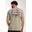 Camiseta Manga Corta Standard Fit Axel Rad Verde Hombre