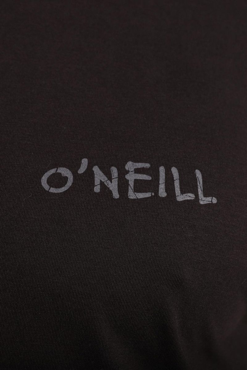 Camiseta Manga Corta Standard Fit Beachcomber Negro Hombre