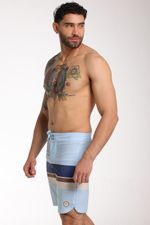 Pantaloneta Banzai Line Scallop 18 Pulgadas Multicolor Hombre