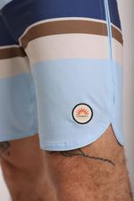 Pantaloneta Banzai Line Scallop 18 Pulgadas Multicolor Hombre