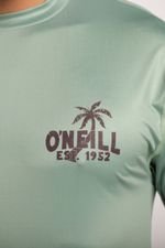 Camiseta Protección Solar Axel Rad Verde Hombre