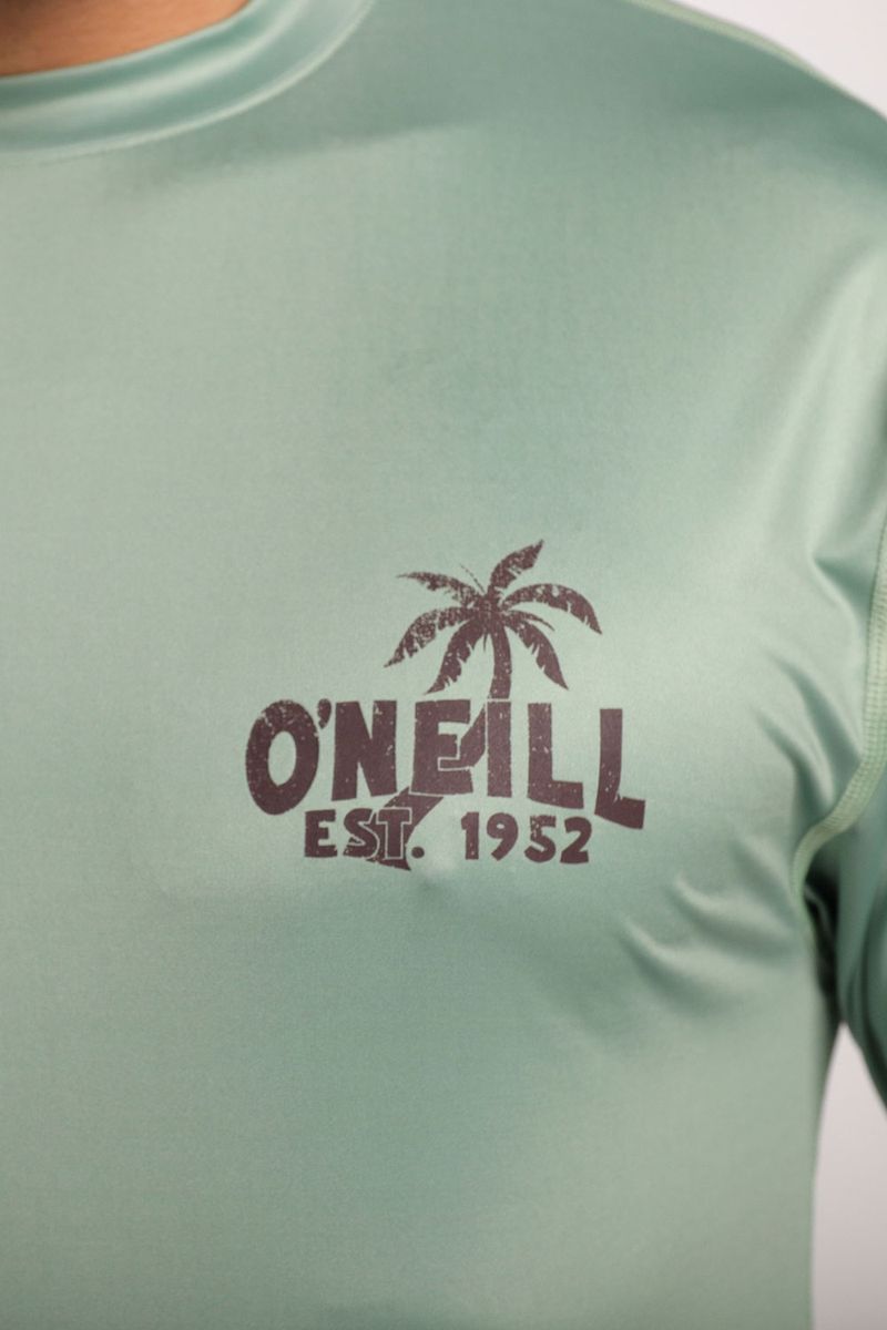 Camiseta Protección Solar Axel Rad Verde Hombre