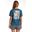 Camiseta Oversize Byron Azul Mujer