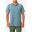 Camisa Manga Corta Standard Fit Traveler Traverse Upf 50 Verde Hombre