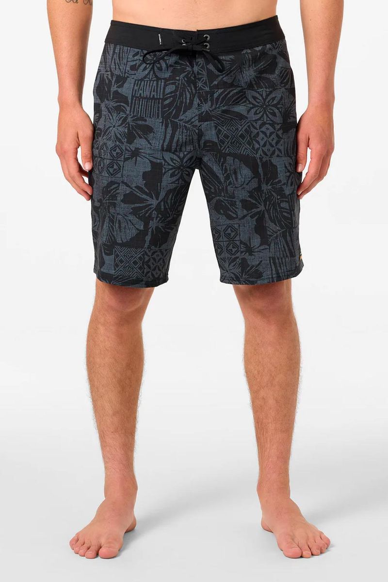 Pantaloneta Hyperfreak Heat Hawaii 20 Pulgadas Gris Hombre