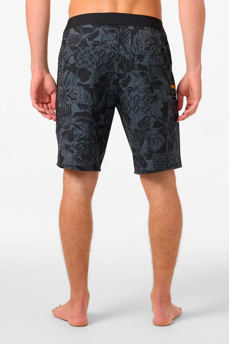 Pantaloneta Hyperfreak Heat Hawaii 20 Pulgadas Gris Hombre