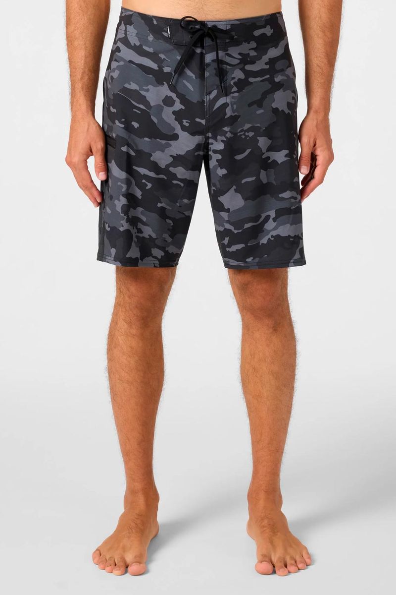 Pantaloneta Hyperfreak Tech Hawaii 19 Pulgadas Negro Hombre