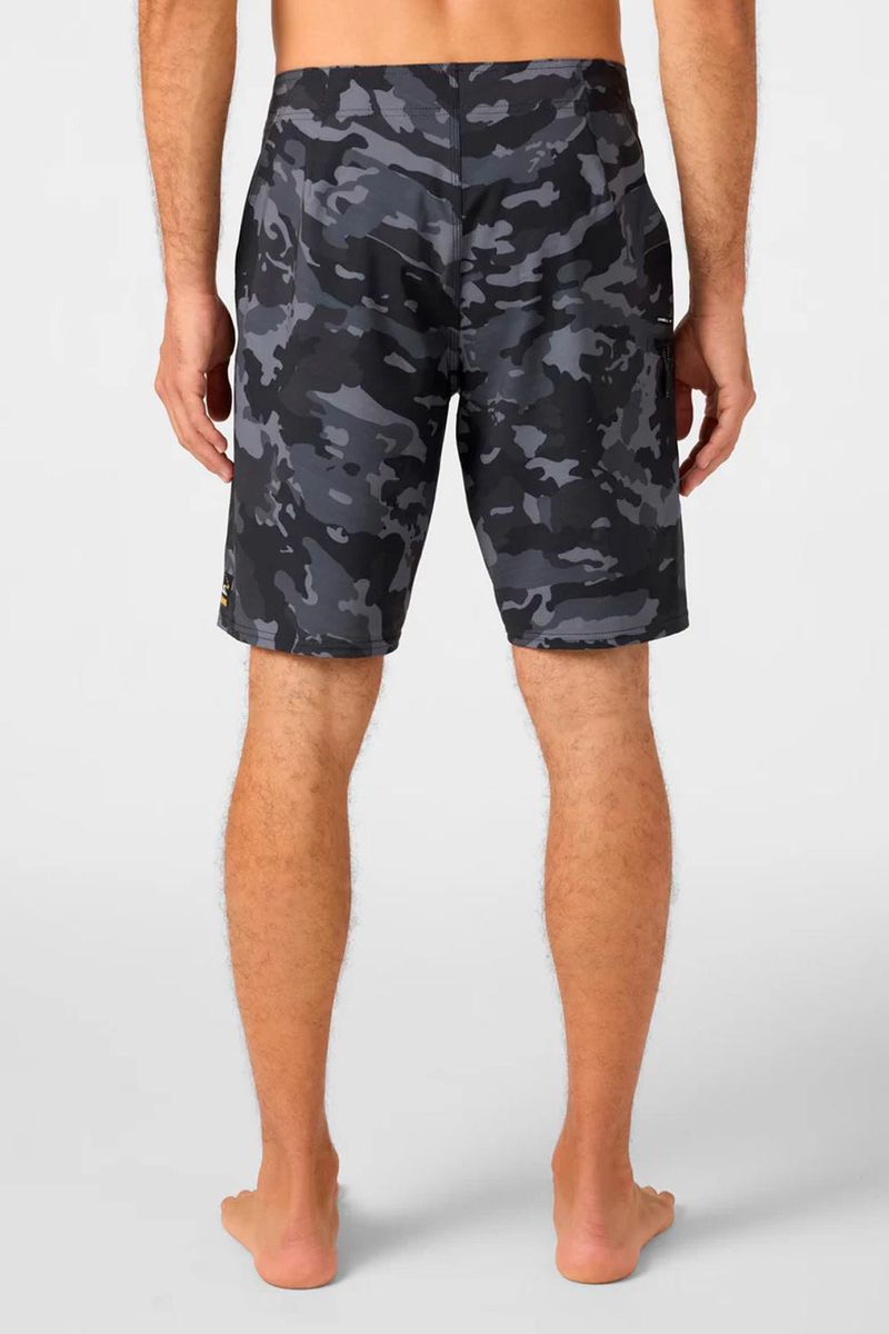 Pantaloneta Hyperfreak Tech Hawaii 19 Pulgadas Negro Hombre