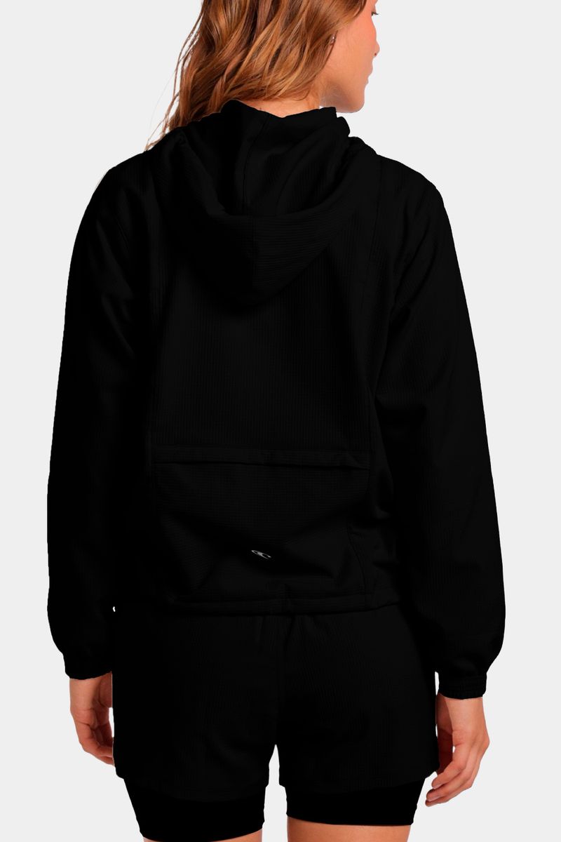 Chaqueta Cocora Trail Negro Mujer