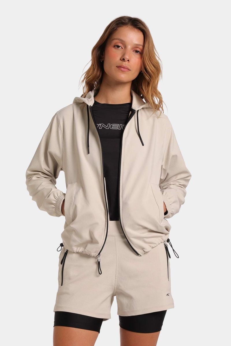 Chaqueta Cocora Trail Beige Mujer