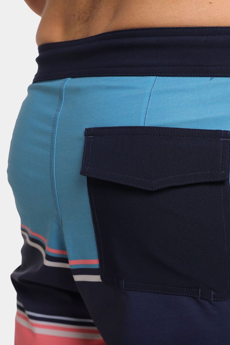 Boardshort Lennox Original Cali 19 Pulgadas Multicolor Hombre