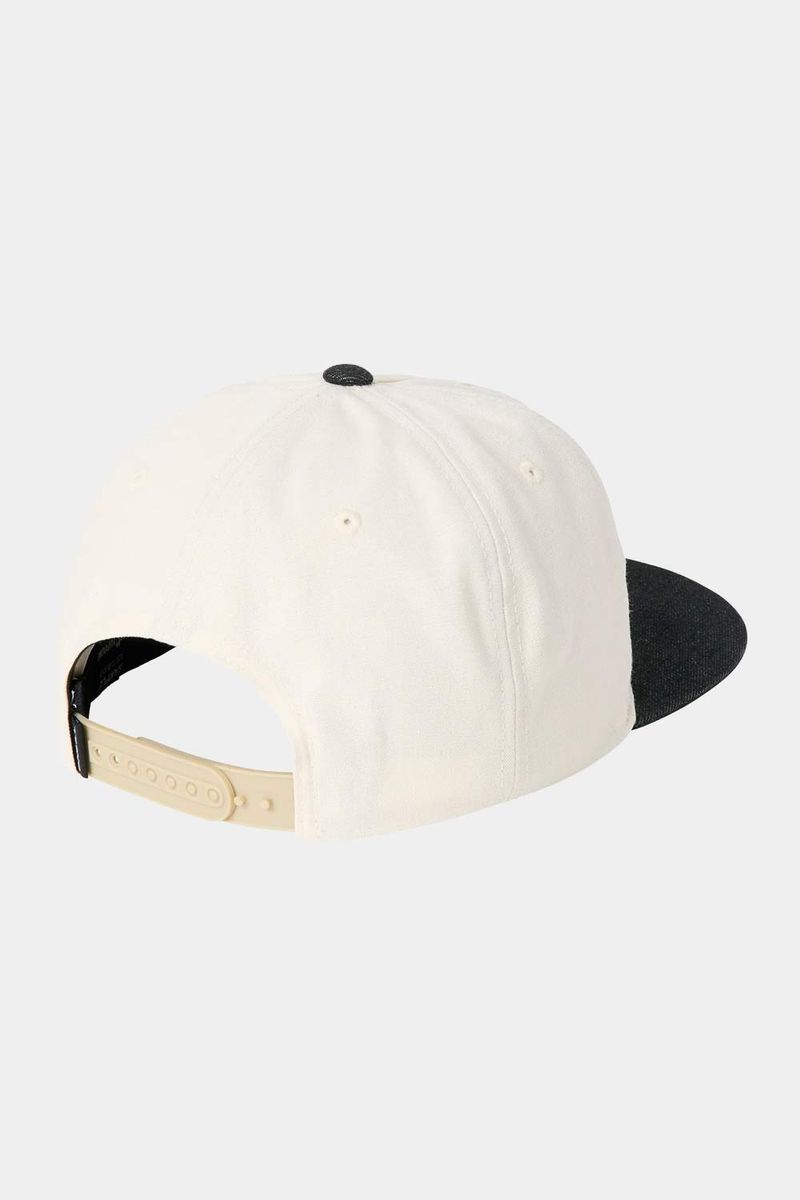 Gorra Snapback Wrangled Crema Unisex