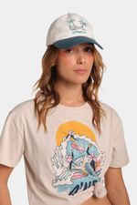 Gorra Strapback Loindaflow Crema Unisex