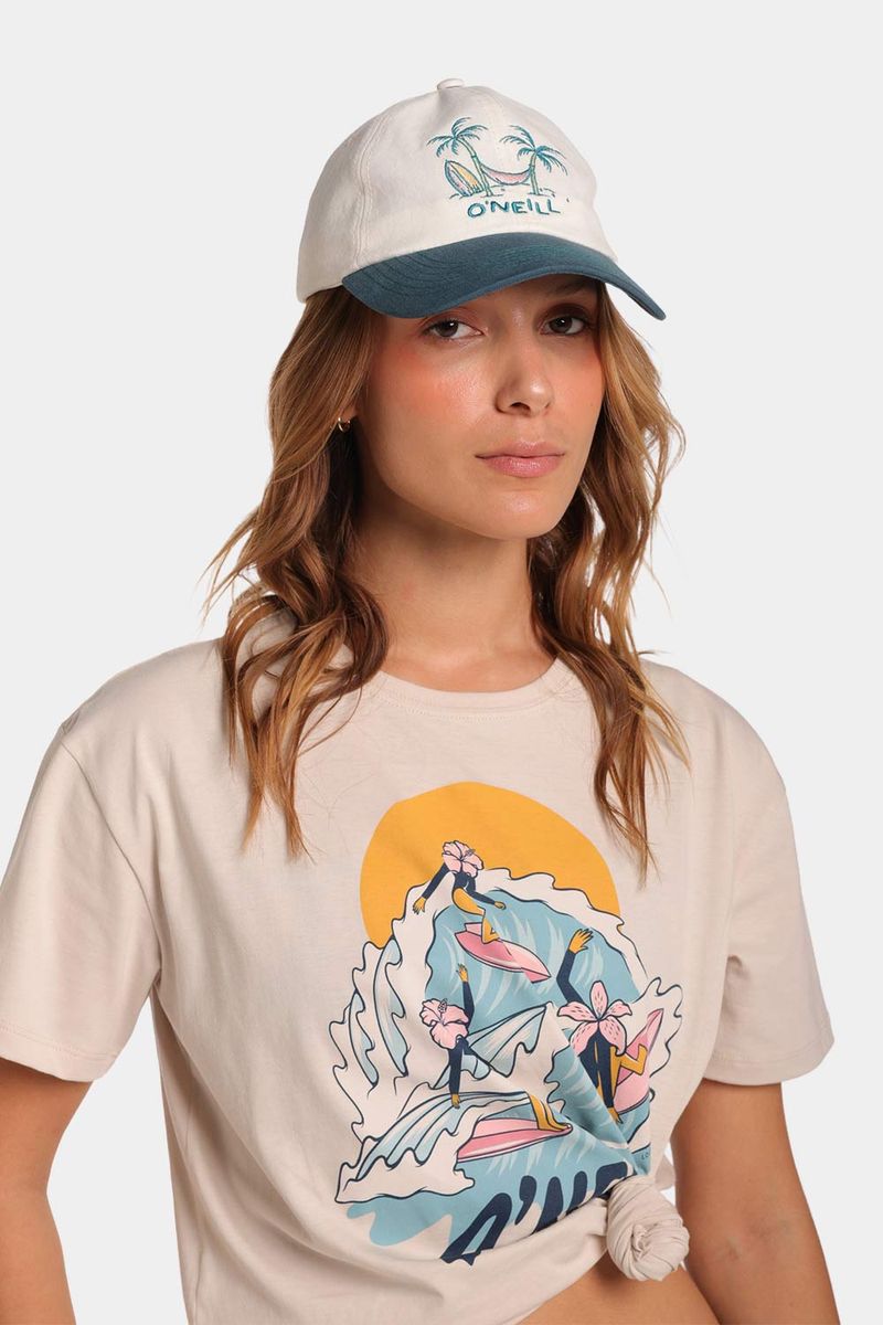 Gorra Strapback Loindaflow Crema Unisex